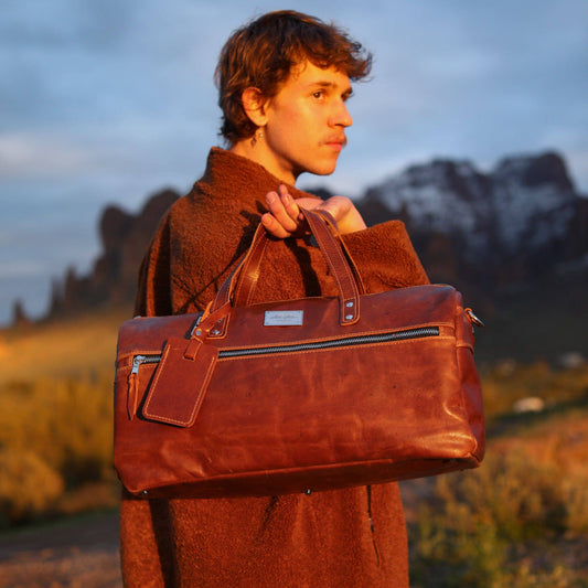 Lifetime Leather Co. Luxury Leather Duffel Bag - Stiles Supply Co.