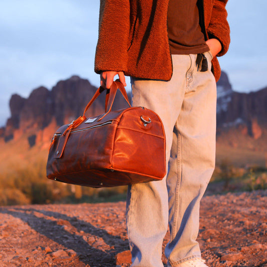 Lifetime Leather Co. Luxury Leather Duffel Bag - Stiles Supply Co.