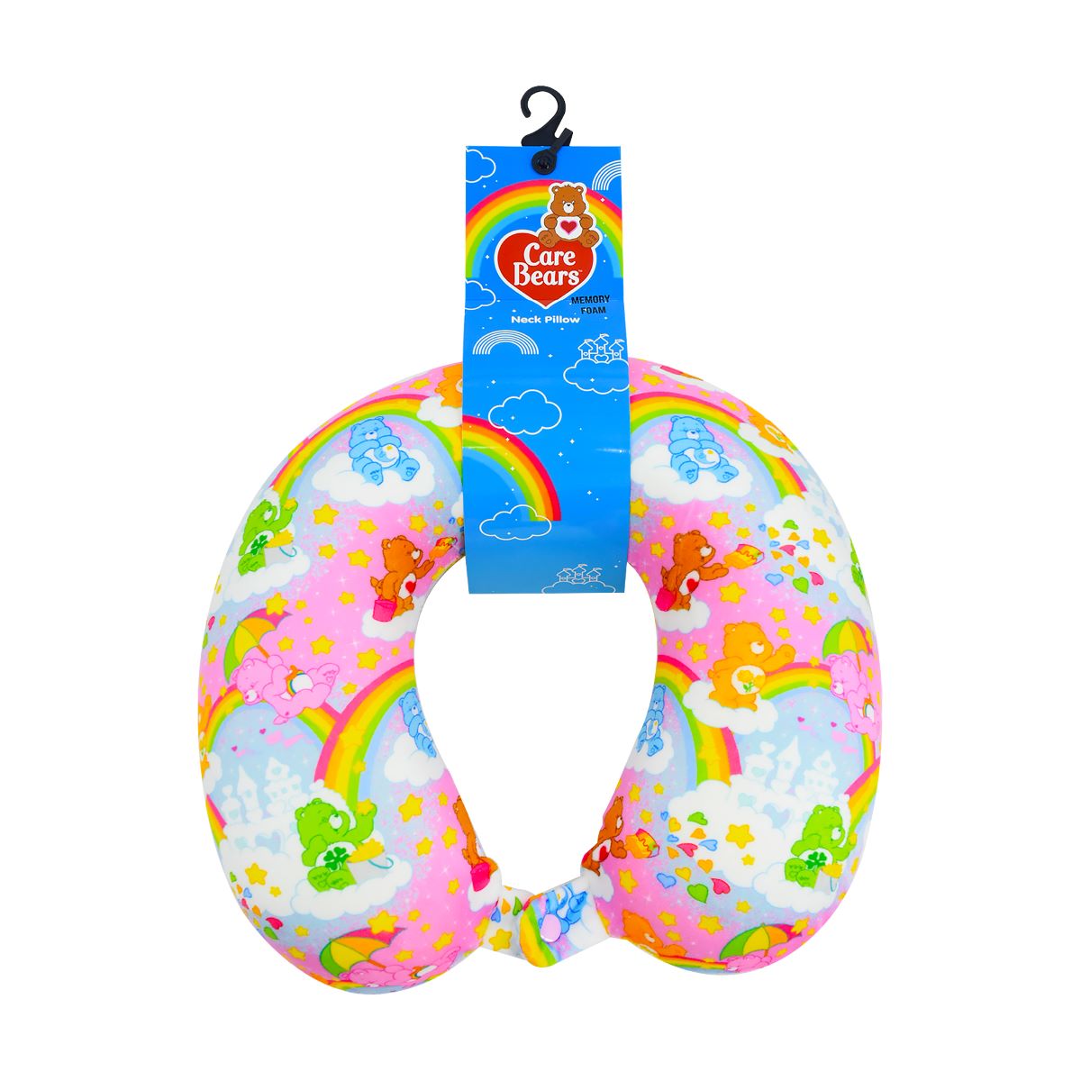 Care Bear Clouds Memory Foam Travel Neck Pillow - Stiles Supply Co.