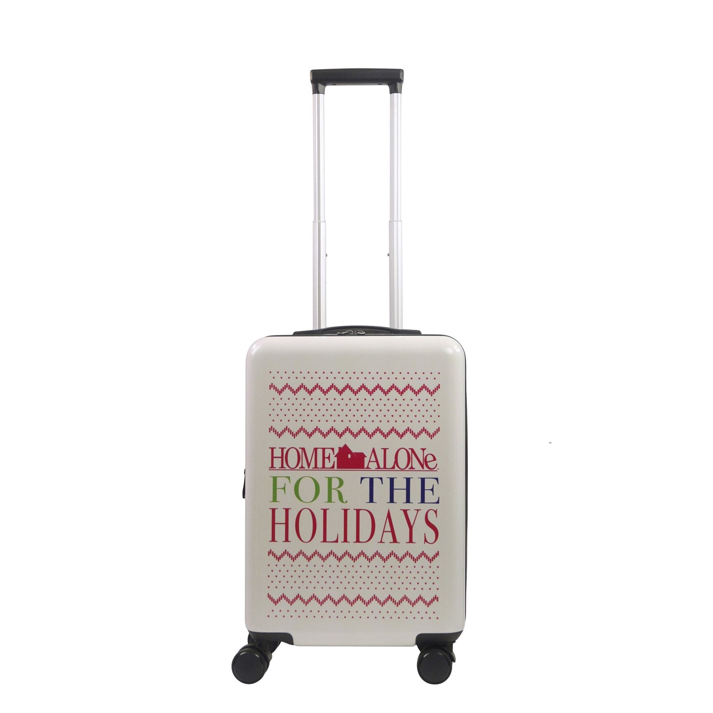 Home Alone 22.5" White Carry-On Suitcase Luggage - Stiles Supply Co.