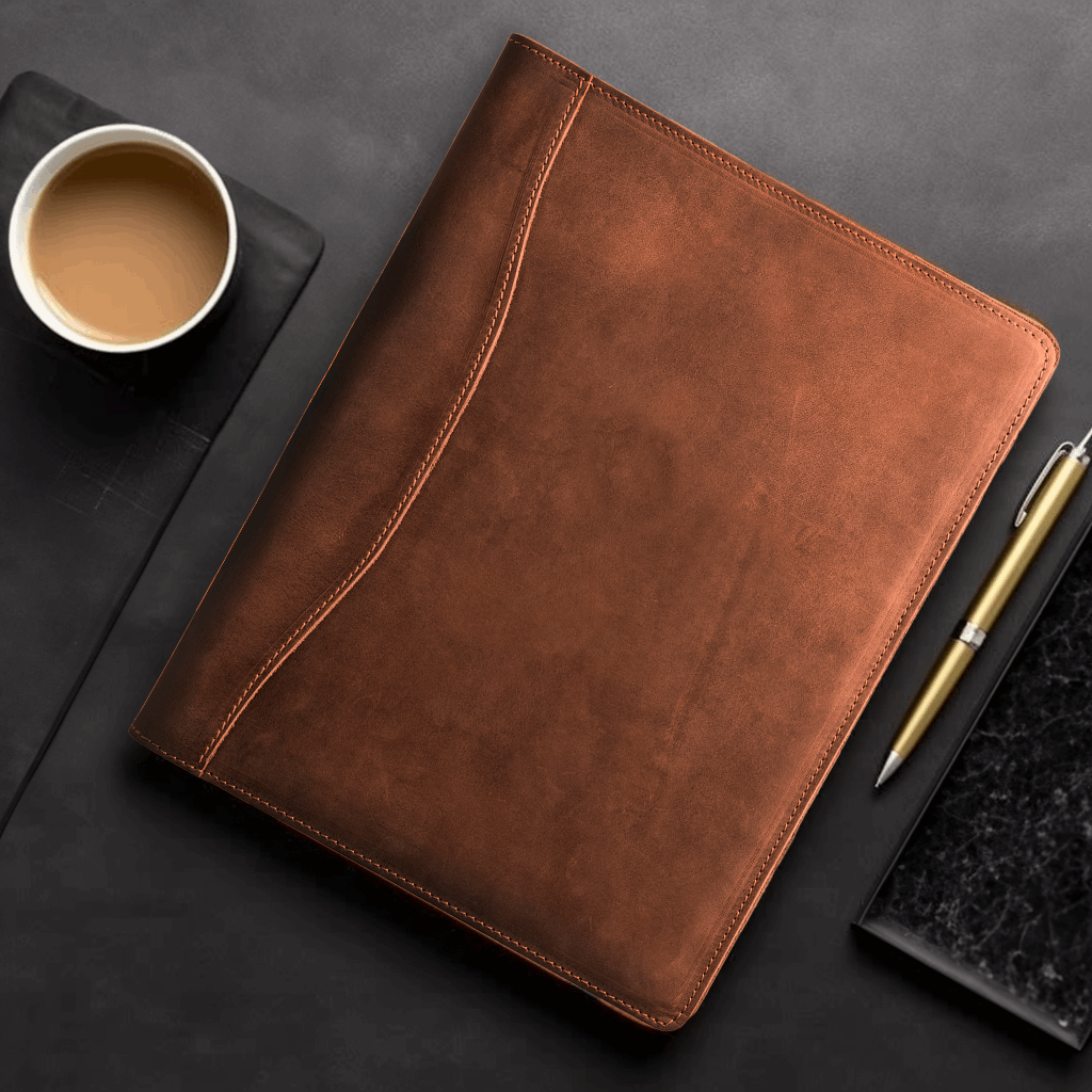Steel Horse Leather Falit Leather Folio - Stiles Supply Co.