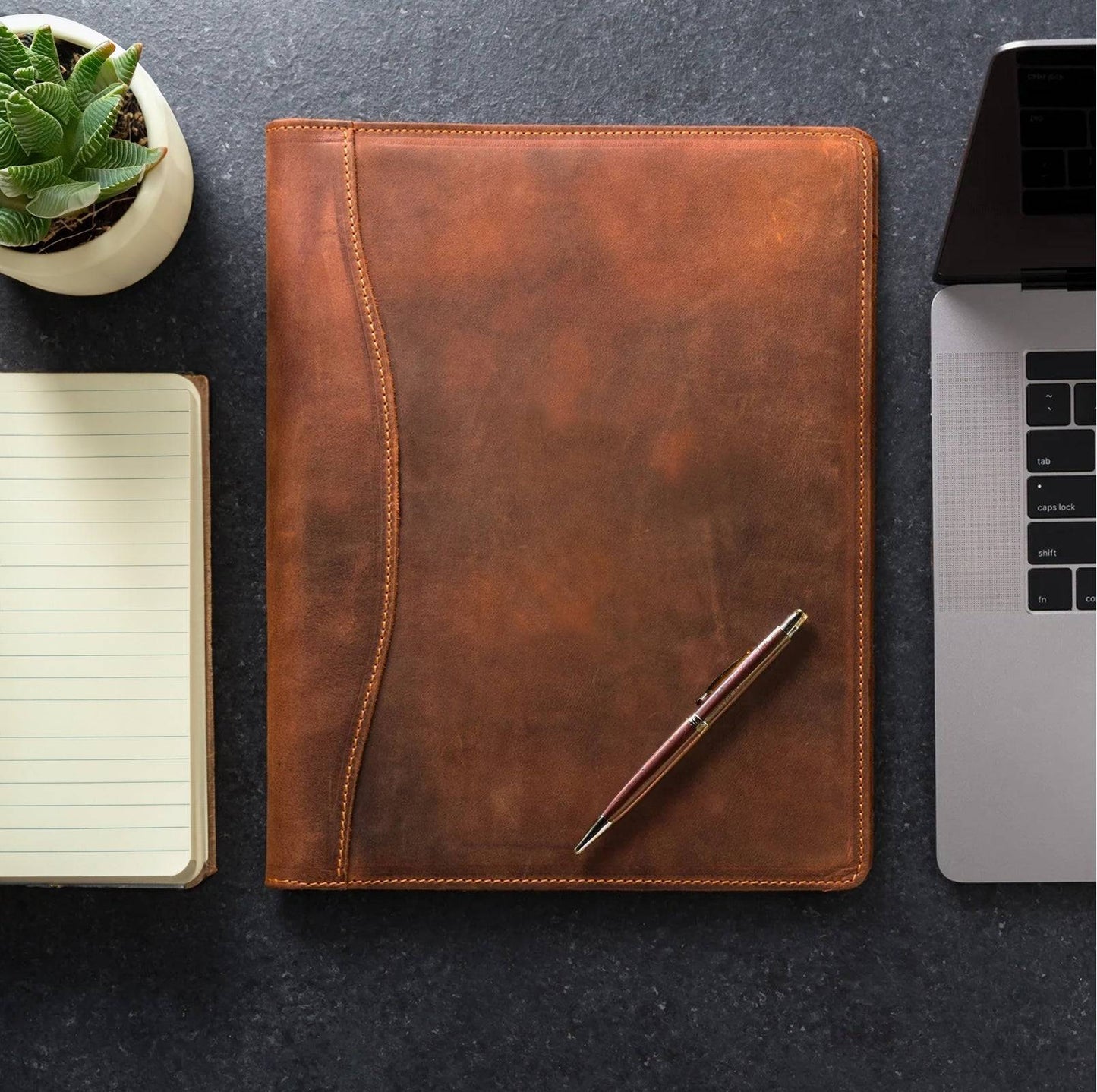 Steel Horse Leather Falit Leather Folio - Stiles Supply Co.