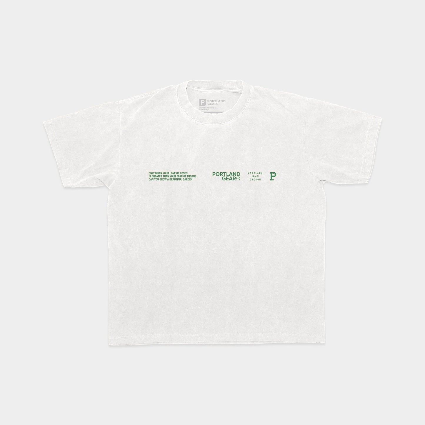 All-American Slogan Tee - Cement - Stiles Supply Co.