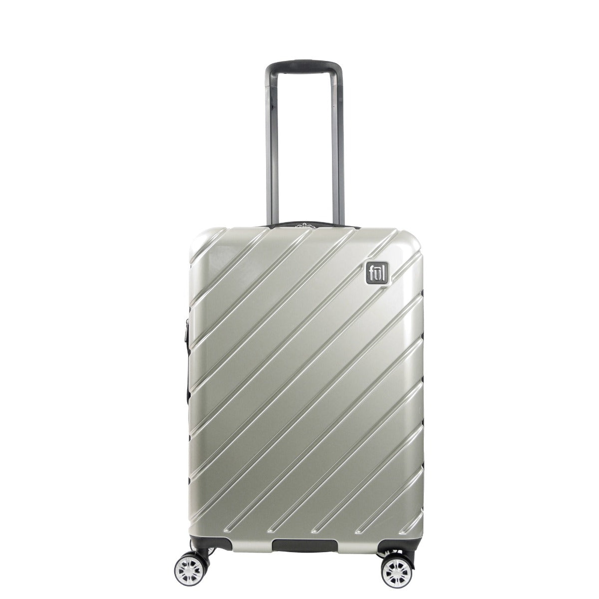 Ful Velocity 27" Expandable Hardside Spinner Luggage, Silver - Stiles Supply Co.