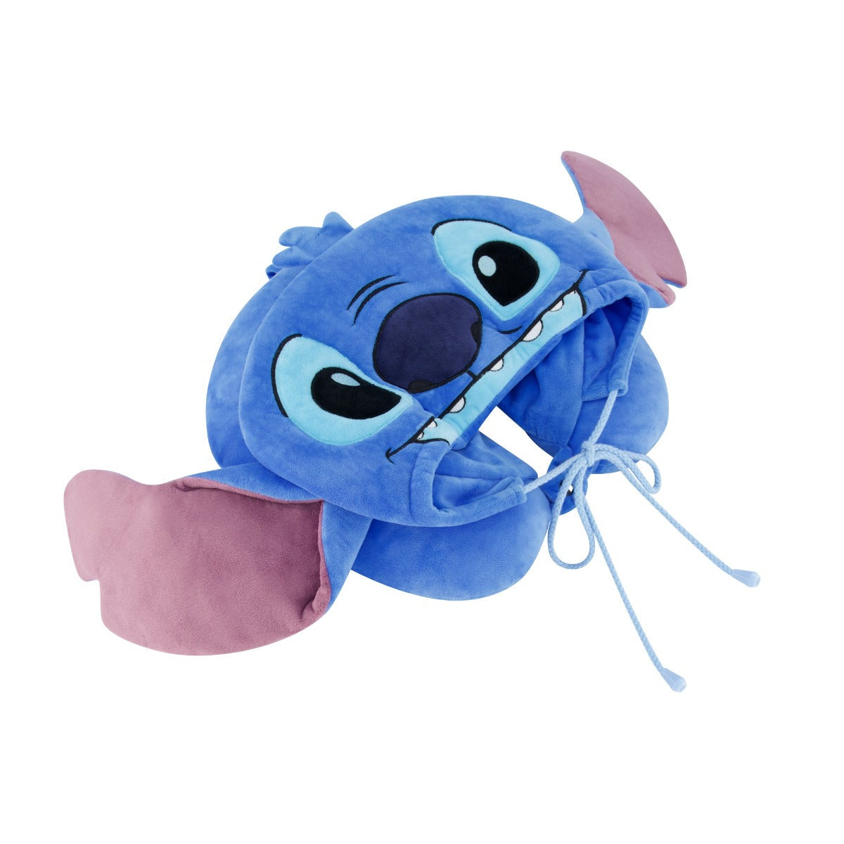 Disney Stitch Travel Neck Pillow Hoodie, Blue - Stiles Supply Co.