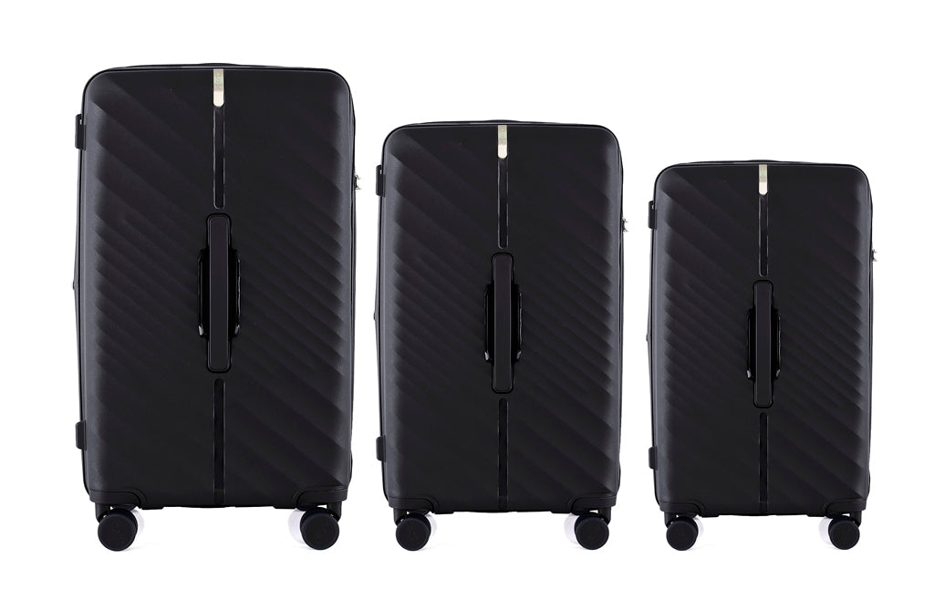 Mirage IZOD Gail Hard shell Expandable 3 Piece Luggage Set - Stiles Supply Co.