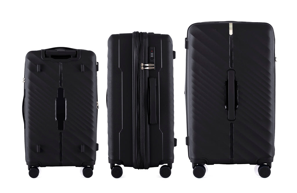 Mirage IZOD Gail Hard shell Expandable 3 Piece Luggage Set - Stiles Supply Co.