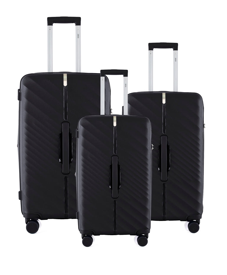 Mirage IZOD Gail Hard shell Expandable 3 Piece Luggage Set - Stiles Supply Co.