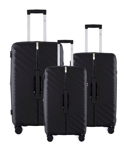 Mirage IZOD Gail Hard shell Expandable 3 Piece Luggage Set - Stiles Supply Co.
