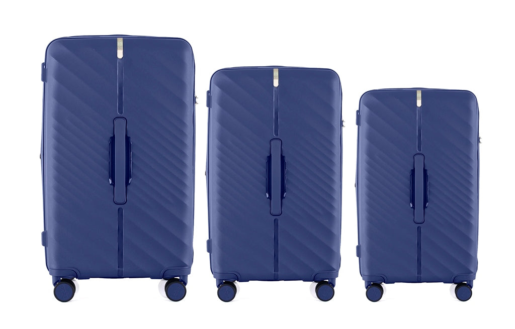 Mirage IZOD Gail Hard shell Expandable 3 Piece Luggage Set - Stiles Supply Co.