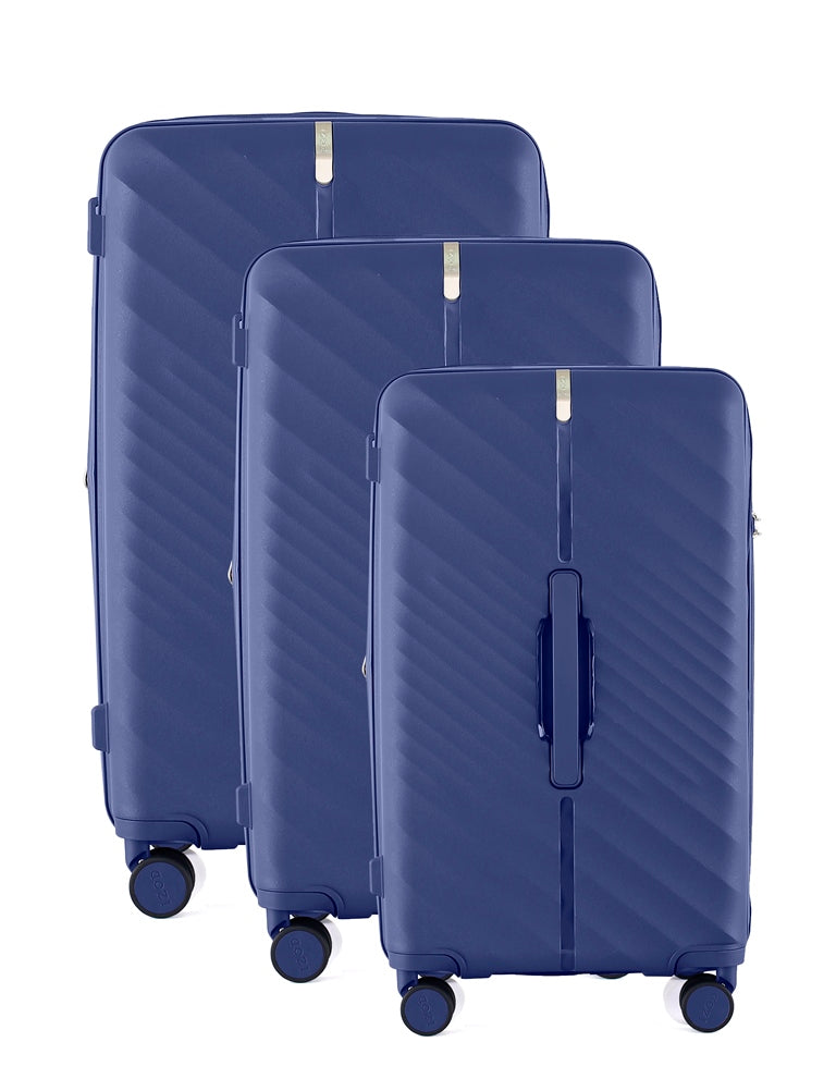 Mirage IZOD Gail Hard shell Expandable 3 Piece Luggage Set - Stiles Supply Co.