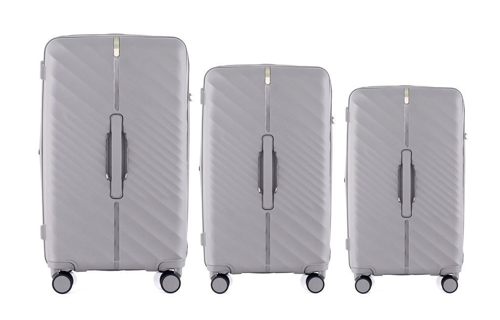 Mirage IZOD Gail Hard shell Expandable 3 Piece Luggage Set - Stiles Supply Co.