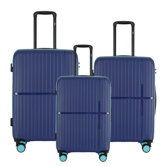 Mirage GALA 3-Piece Luggage Set - Navy Teal - Stiles Supply Co.