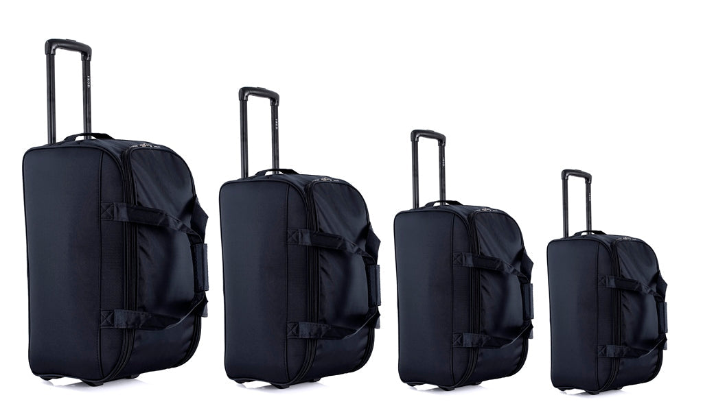 IZOD Gavin Soft shell Lightweight Duffel Rolling Bag 4 Piece Set - Stiles Supply Co.