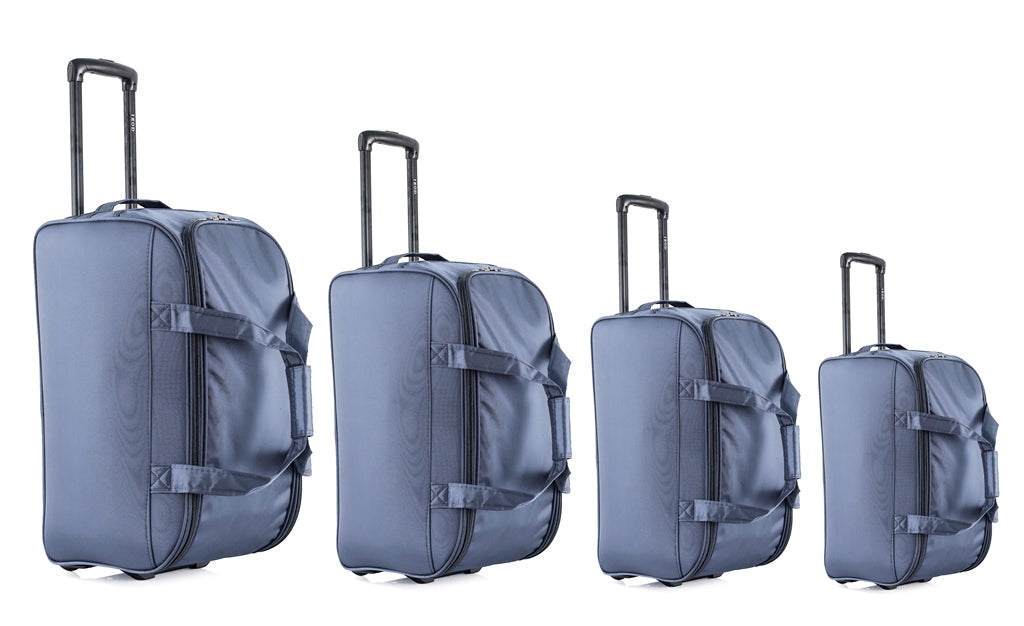 IZOD Gavin Soft shell Lightweight Duffel Rolling Bag 4 Piece Set - Stiles Supply Co.