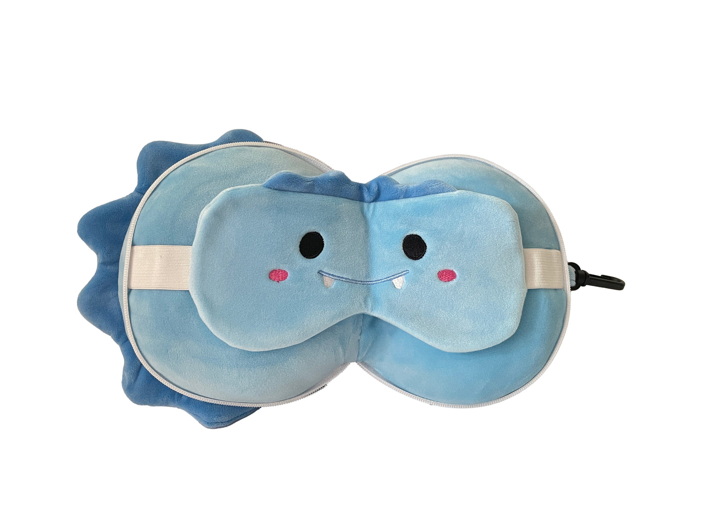 Mirage Kids 2-in-1 Travel Pillow and Eye Mask Animal Plush Soft Eye Mask Blindfold for Sleeping - Stiles Supply Co.