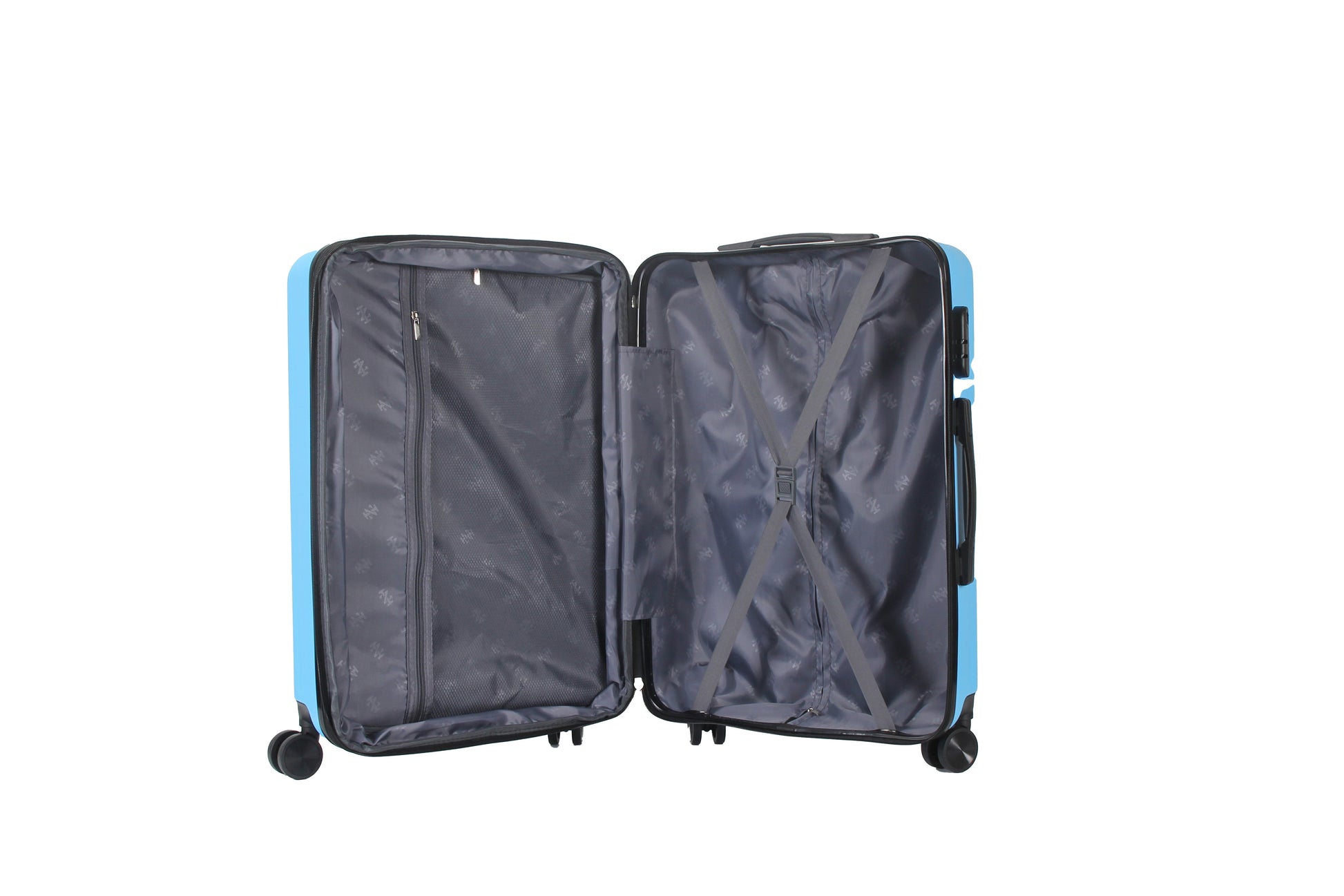 IZOD Golf Expandable Hard shell Lightweight 3 Piece Luggage Set - Stiles Supply Co.