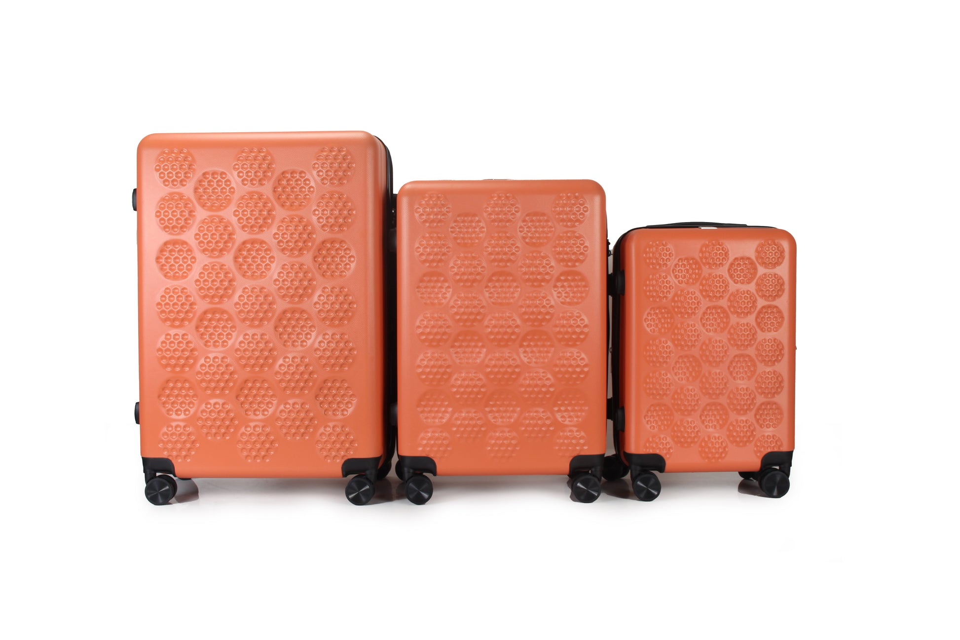 IZOD Golf Expandable Hard shell Lightweight 3 Piece Luggage Set - Stiles Supply Co.