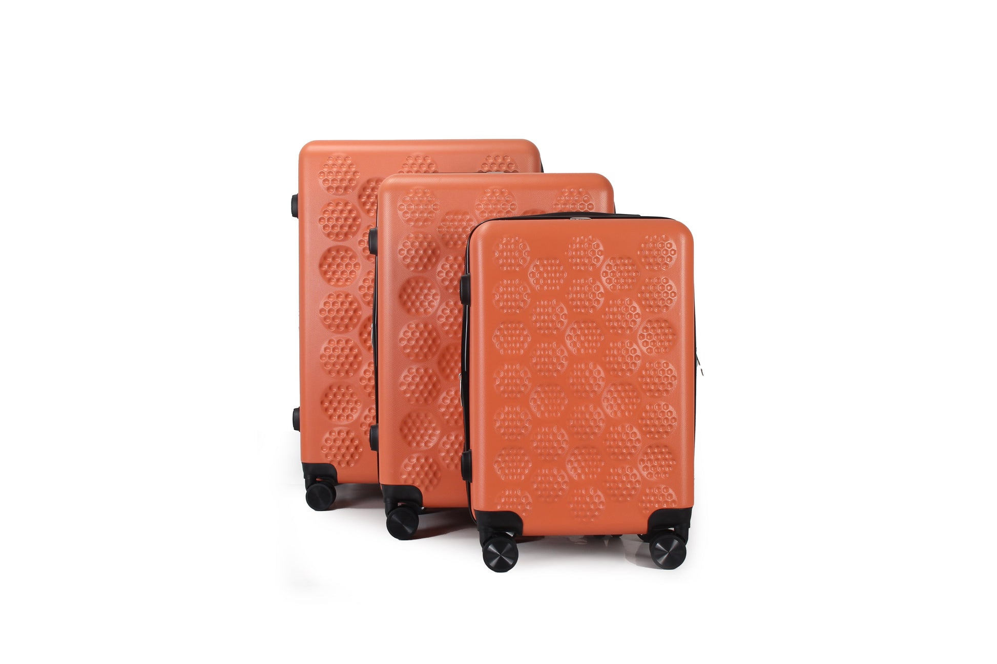 IZOD Golf Expandable Hard shell Lightweight 3 Piece Luggage Set - Stiles Supply Co.