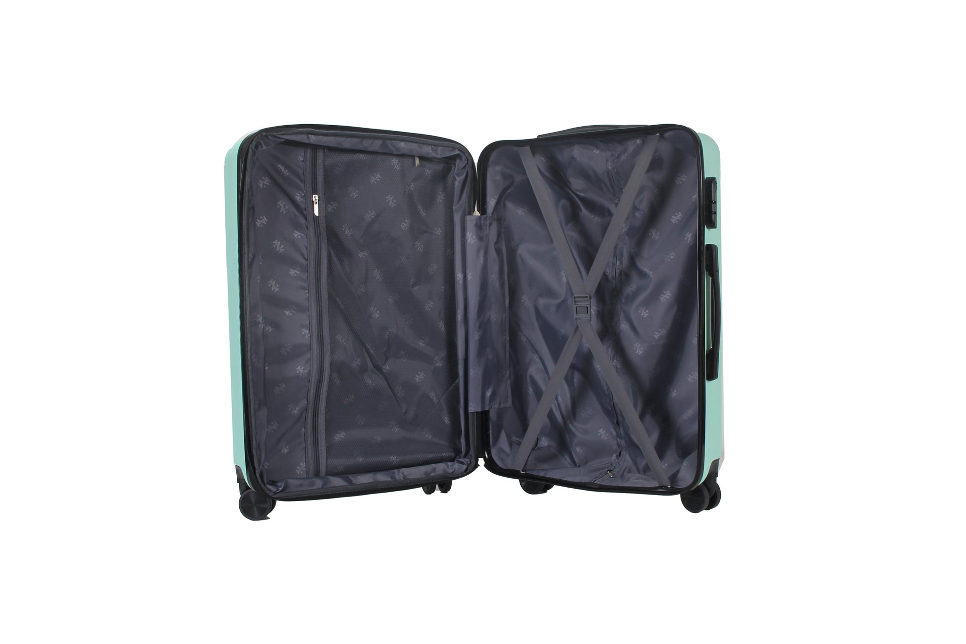 IZOD Golf Expandable Hard shell Lightweight 3 Piece Luggage Set - Stiles Supply Co.