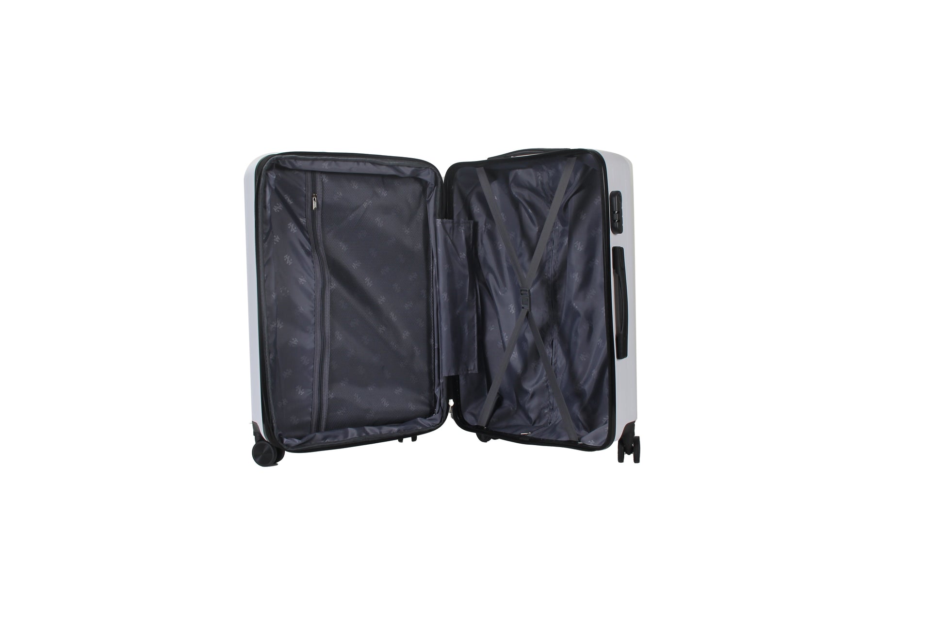 IZOD Golf Expandable Hard shell Lightweight 3 Piece Luggage Set - Stiles Supply Co.