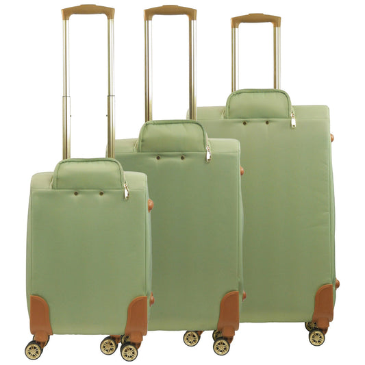 Tommy Bahama 3-Piece Green Soft-Sided Luggage Set - Stiles Supply Co.