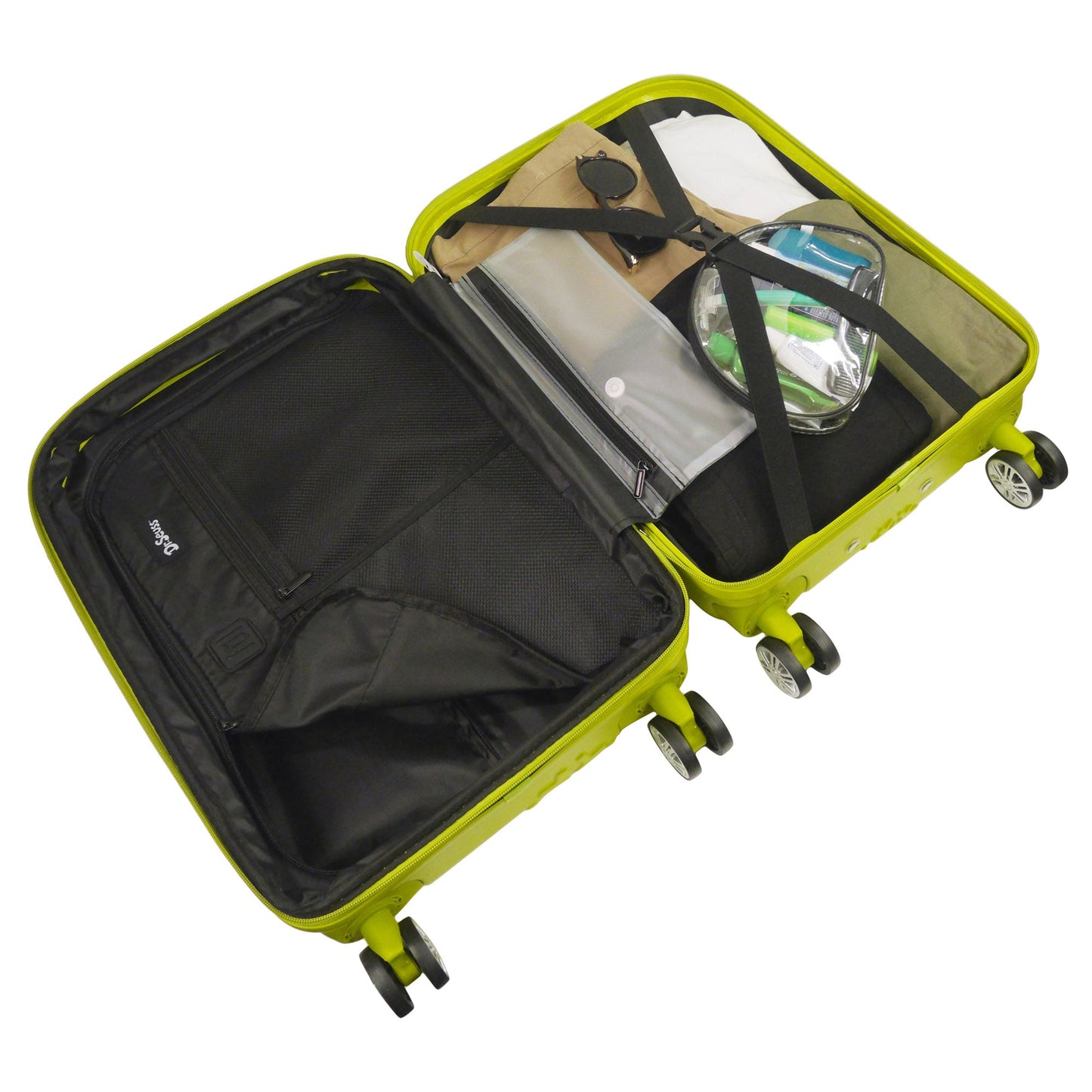 Dr. Seuss Grinch Ful 22" Carry-on Spinner Luggage - Stiles Supply Co.
