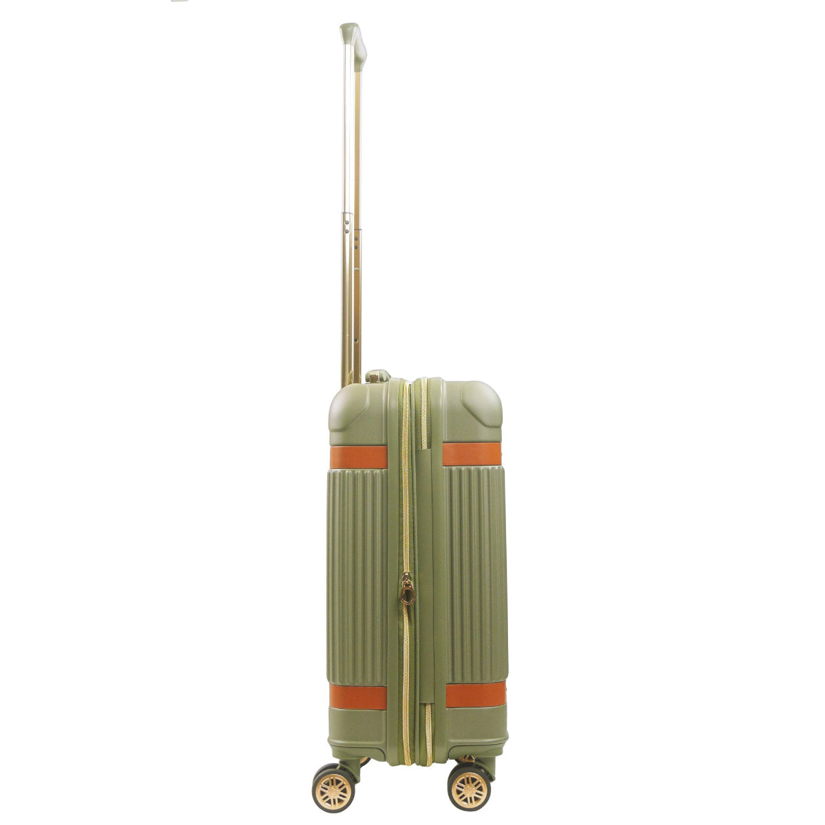 Tommy Bahama 22.5" Green Hardside Spinner with Stripes - Stiles Supply Co.