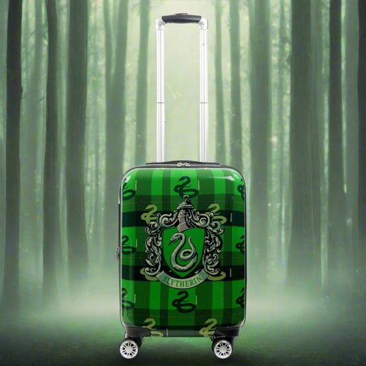Harry Potter Slytherin 22" Carry-on Spinner Suitcase Luggage - Stiles Supply Co.