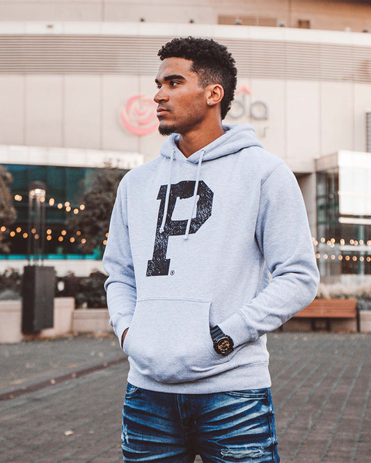 Portland Gear Soft-Blend "P" Hoodie - Grey