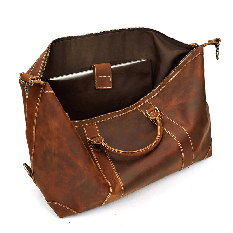 Steel Horse Leather The Eira Duffle Bag - Stiles Supply Co.