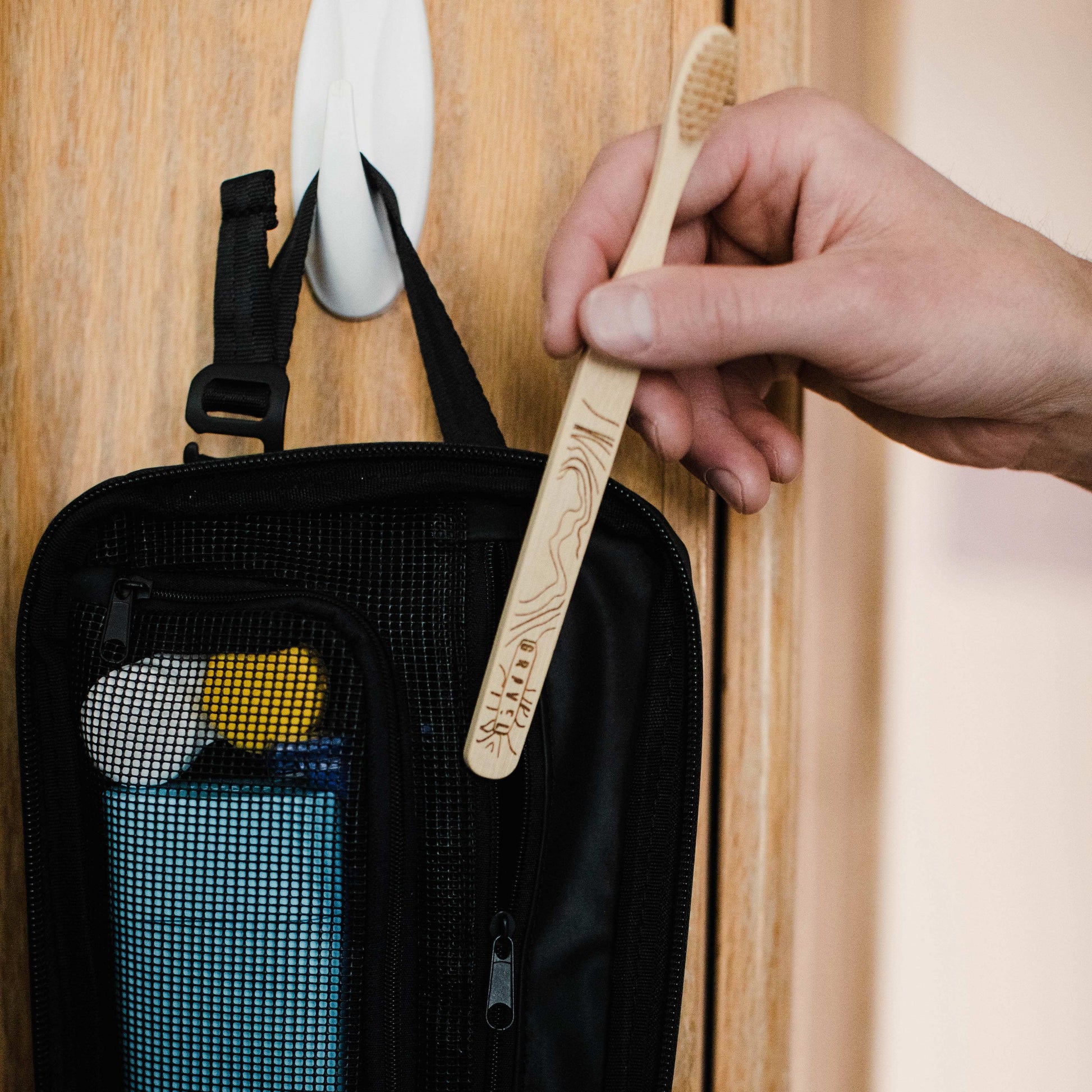 Gravel Explorer SLIM™ Toiletry Bag - Traveling Lighter - Stiles Supply Co.