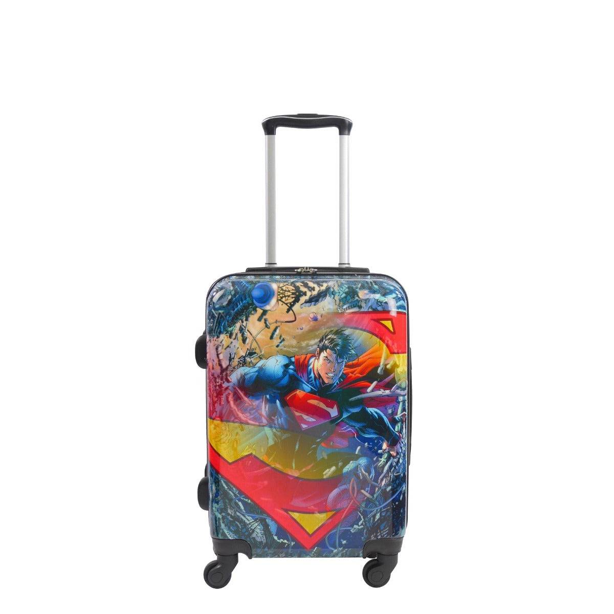 Ful X DC Comics Superman 21” Hardside Spinner Luggage - Stiles Supply Co.