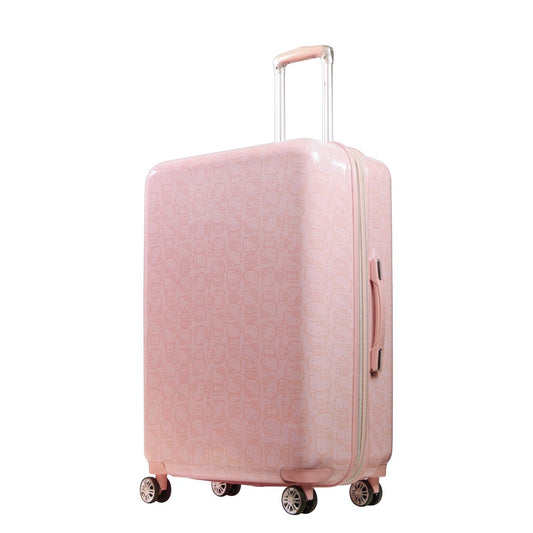 Hello Kitty Pose All Over 29.5" Hard-Sided Luggage Pink - Stiles Supply Co.