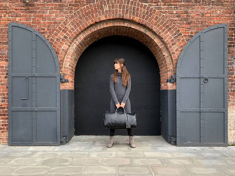 Steel Horse Leather The Endre Leather Weekender - Stiles Supply Co.