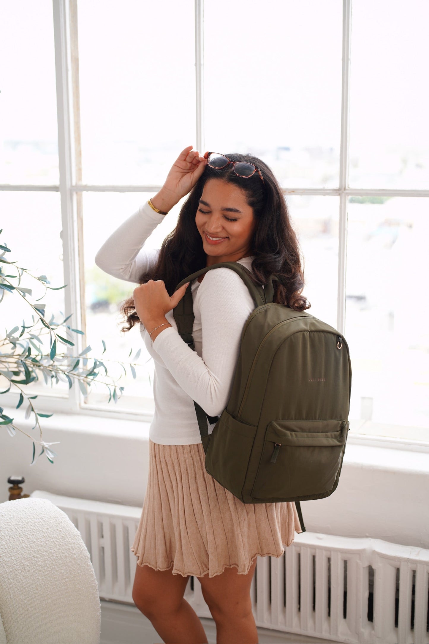 Luli Bebe The Daily Backpack - Olive