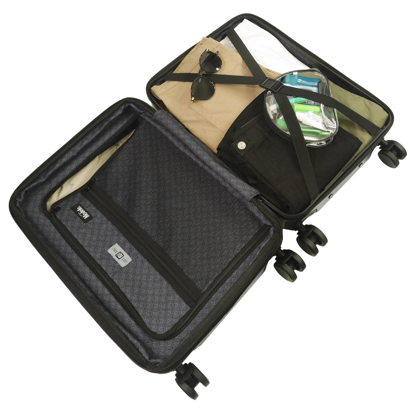 Modelo Ful 22.5" Carry-On Navy Blue Luggage - Stiles Supply Co.