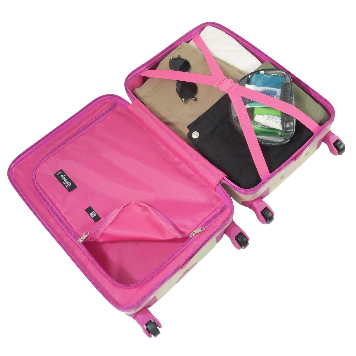 Disney Minnie Mouse Pastel Kids 21" Spinner Luggage - Stiles Supply Co.