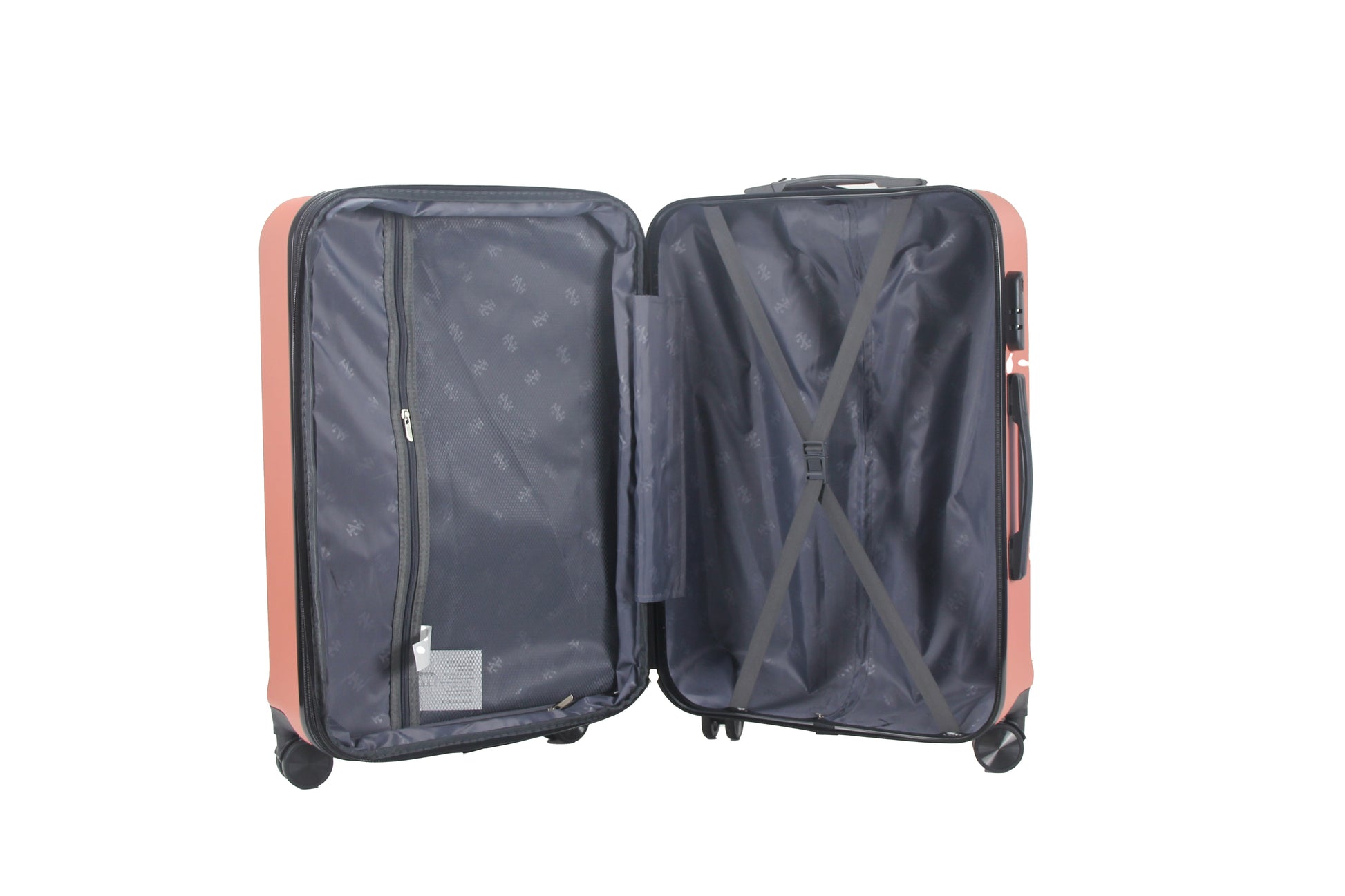 IZOD Zane Expandable Hard shell Lightweight 3 Piece Luggage Set - Stiles Supply Co.