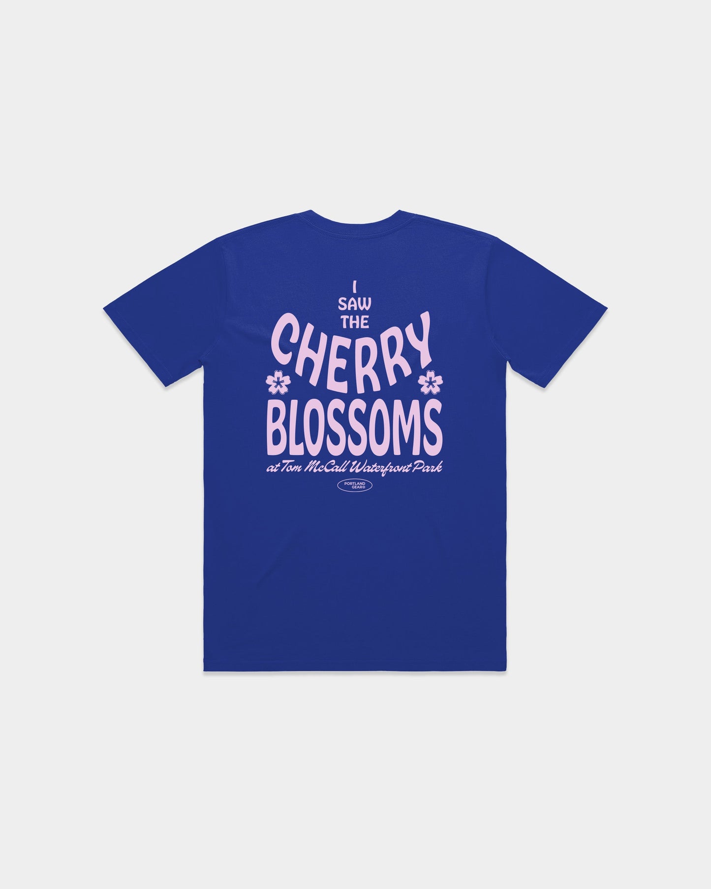 All-American Waterfront Blossom Tee - Blue - Stiles Supply Co.
