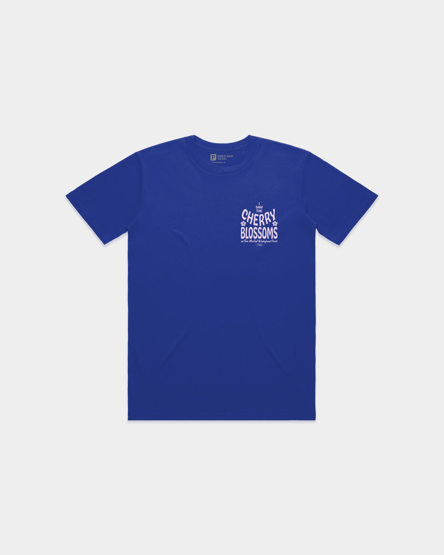 All-American Waterfront Blossom Tee - Blue - Stiles Supply Co.