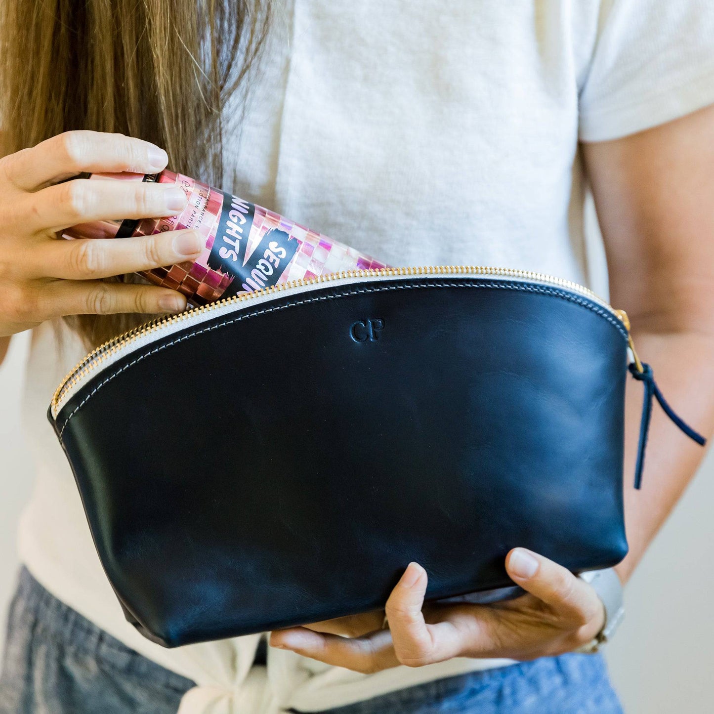 Lifetime Leather Co. Eclipse Cosmetic Bag - Stiles Supply Co.
