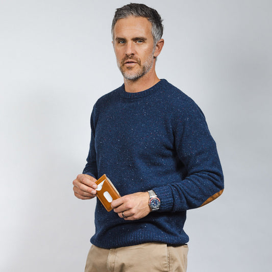 CASUPO Large Billfold Wallet with RFID protection - Black