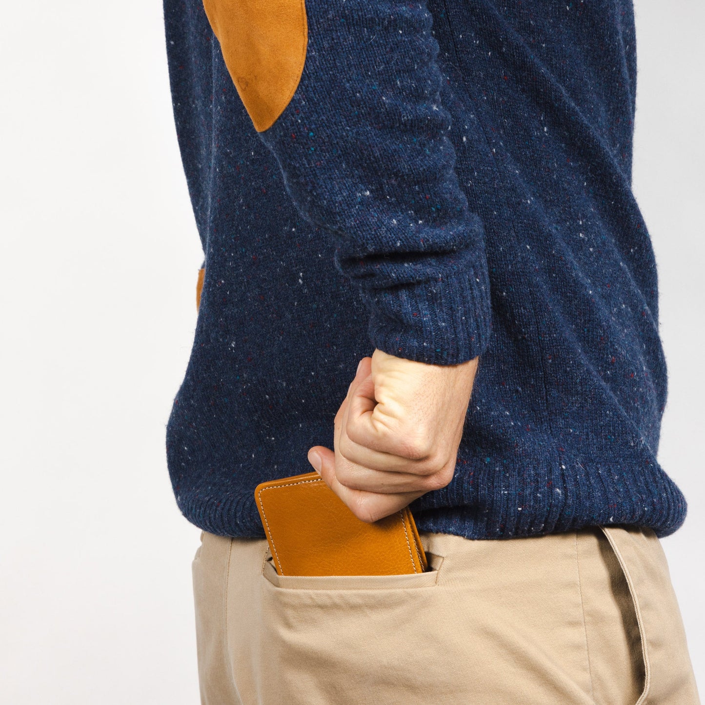 CASUPO Large Billfold Wallet with RFID protection - Natural