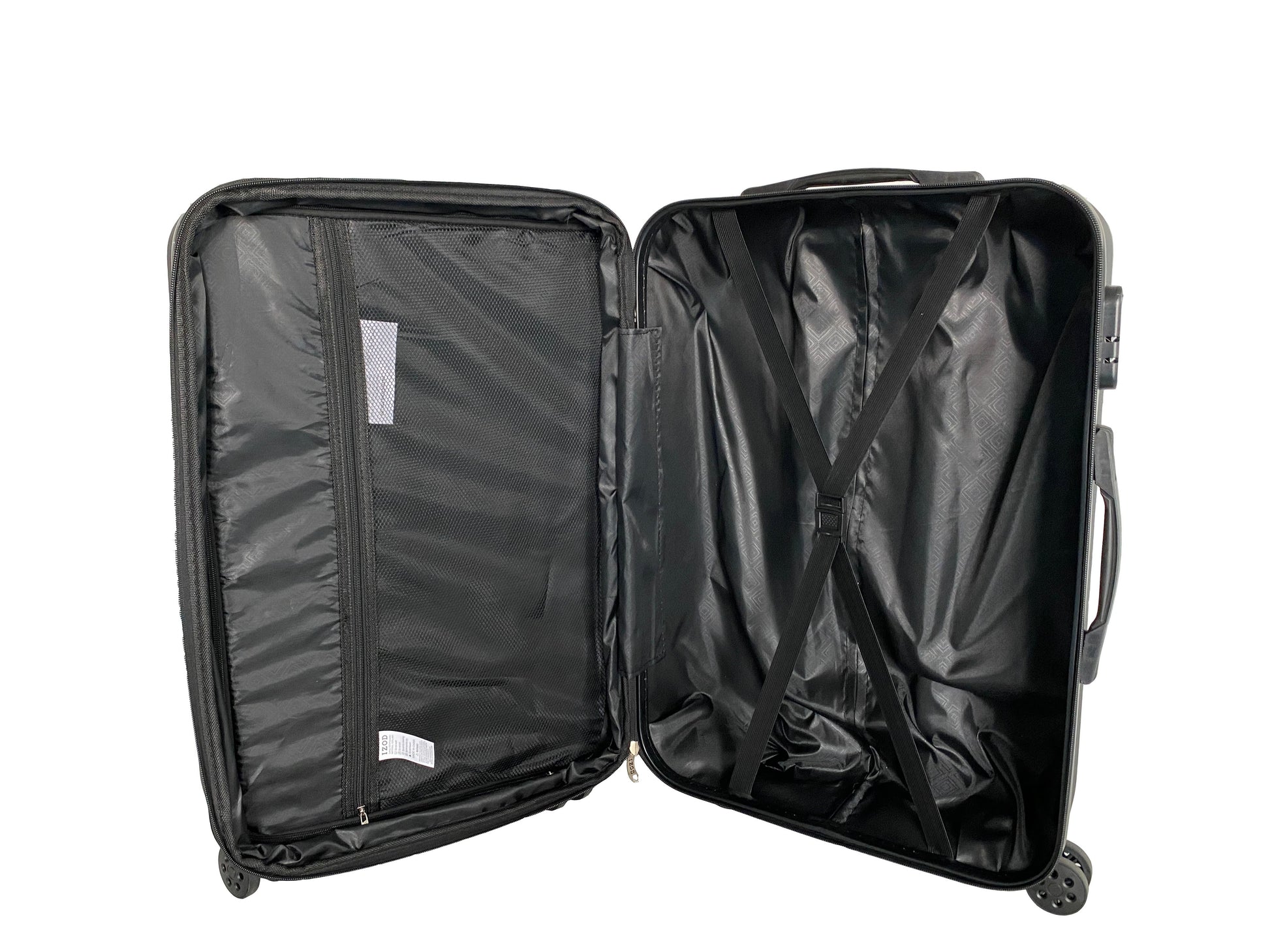 IZOD Janisa Expandable Hard shell Lightweight 3 Piece Luggage Set - Stiles Supply Co.
