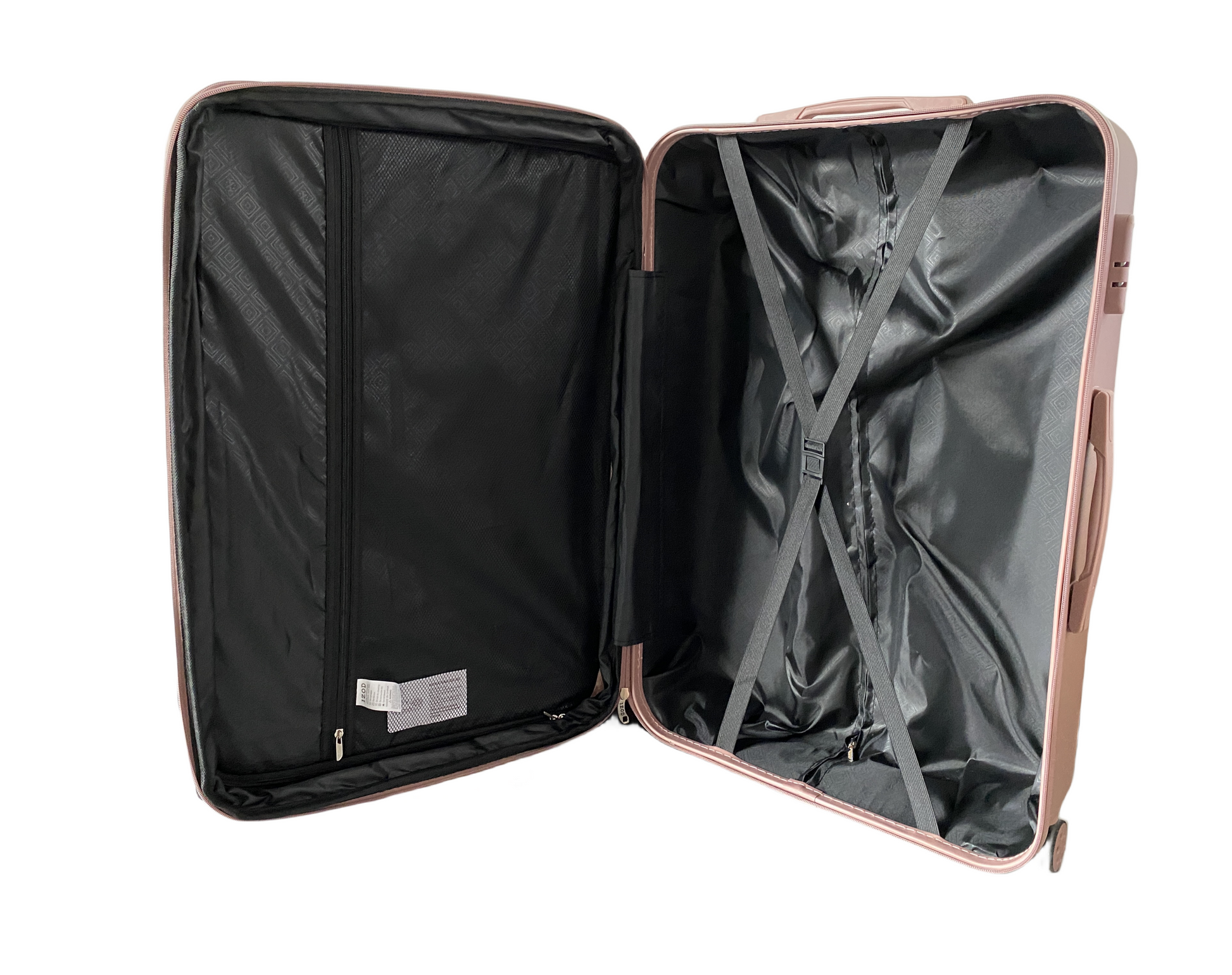 IZOD Janisa Expandable Hard shell Lightweight 3 Piece Luggage Set - Stiles Supply Co.