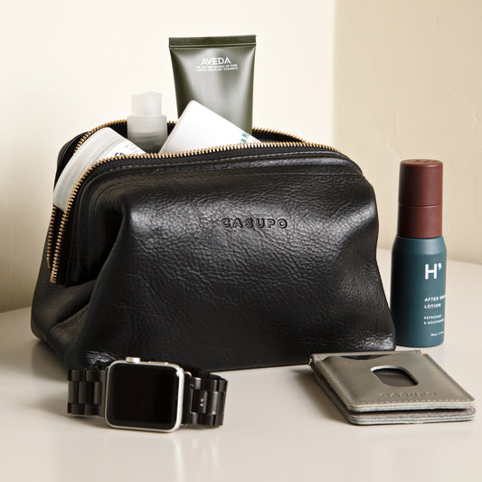 CASUPO Toiletry Travel Bag - Black