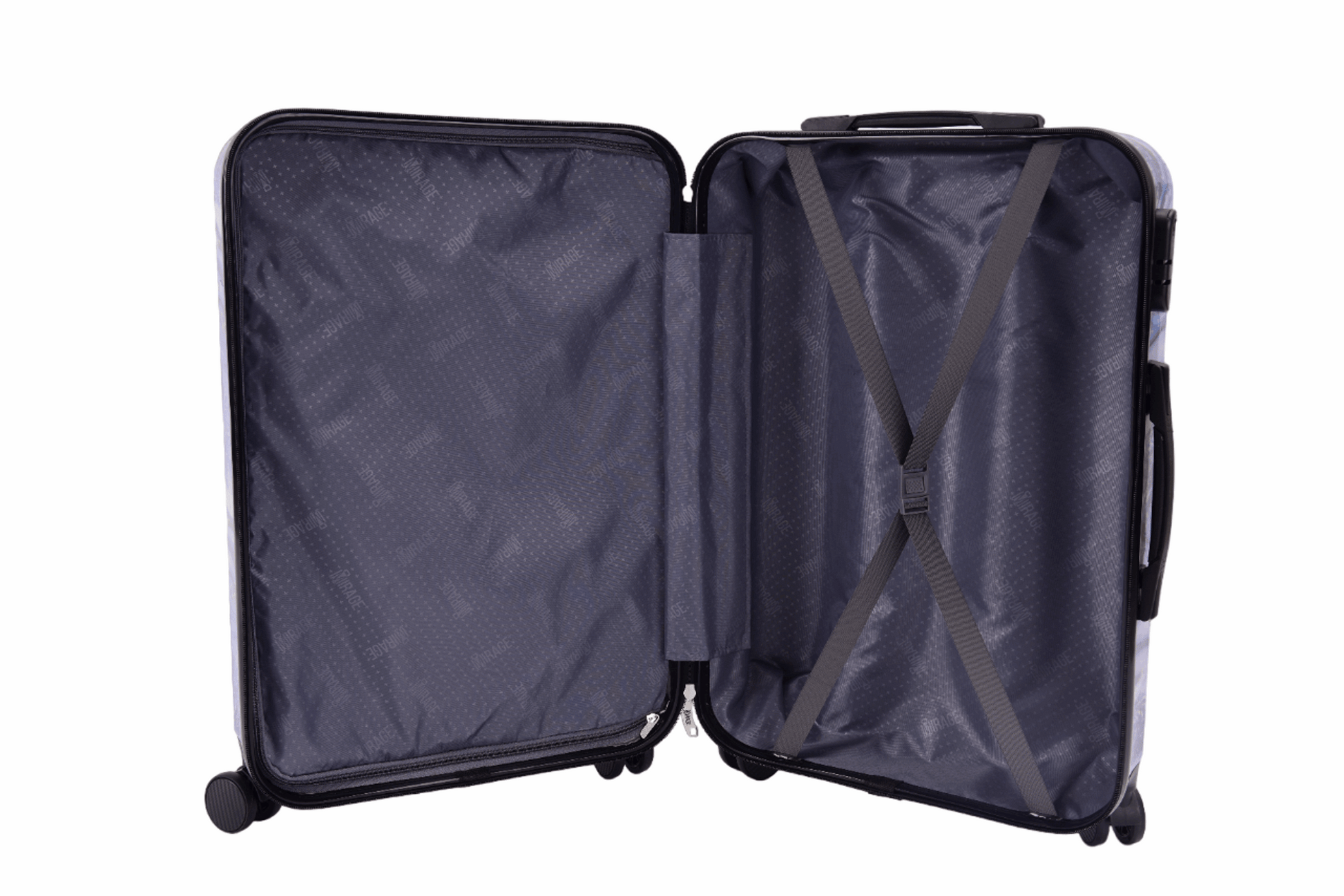 Mirage Paula Floral ABS Hard Shell Lightweight 3 Piece Luggage Set - Stiles Supply Co.