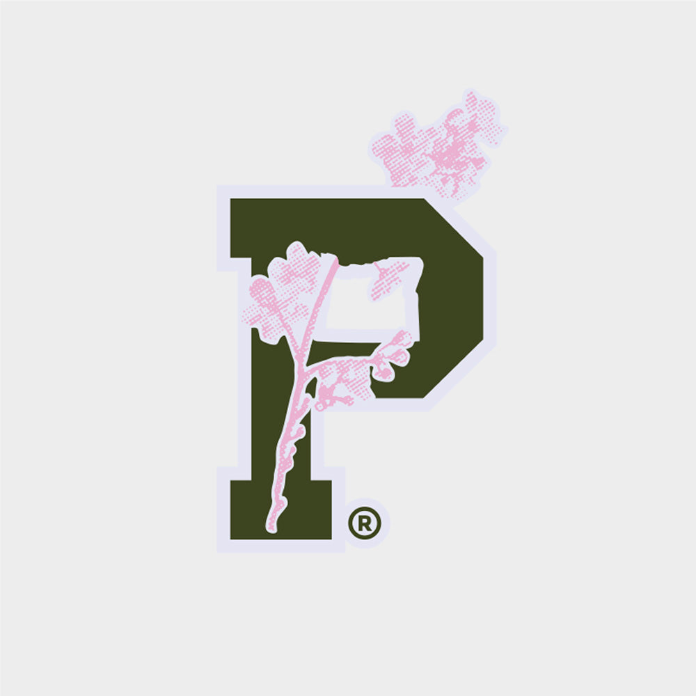 Cherry Blossom "P" Sticker - Stiles Supply Co.