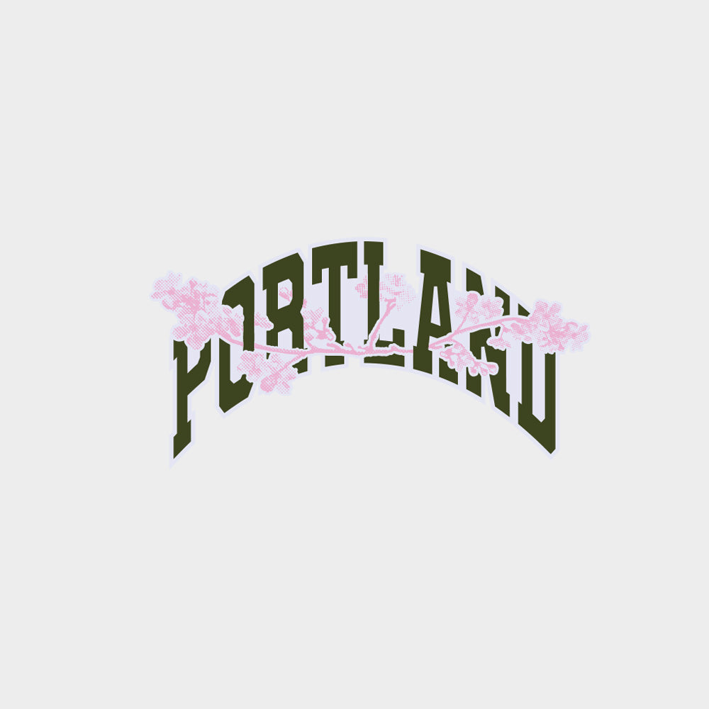 Cherry Blossom Arch Sticker - Stiles Supply Co.